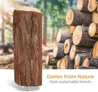 Planche à poser pour oiseaux en bois - Jouet interactif écologique pour les oiseaux pour le repos et le jeu