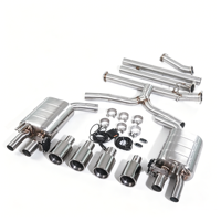 Système d'échappement GFC pour Hyundai Sonata DN8 N LINE 2.5T 2025 en acier inoxydable 304, double silencieux, embouts quadruples, échappement arrière