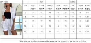 Spot nuovo stile tinta unita stile tinta unita Casual camicia a maniche lunghe <span class=keywords><strong>pantaloncini</strong></span> con cintura abito da <span class=keywords><strong>donna</strong></span> - Product Image 6