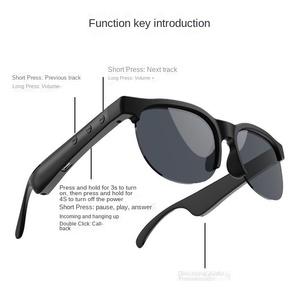 Gafas Inteligentes GM5 Transfronterizas en Oferta, Inalámbricas, Resistentes al Agua IPX-4, para Deportes al Aire Libre, Correr, Ciclismo, Música, Traducción con IA Abierta - Product Image 2
