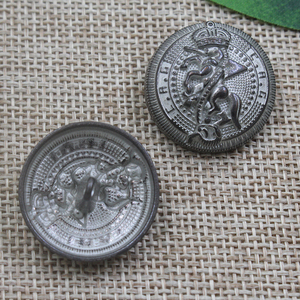 Nhà Sản Xuất Chất Lượng Cao 25 Mét Mô Hình Ngựa Hợp Kim Kim Loại Shank Tay May Nút Cho Áo - Product Image 4