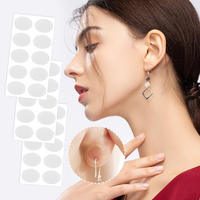 Autocollants de soutien transparents invisibles pour l'oreille (lot de 10) – Prévient l'agrandissement des trous d'oreille et l'effet tombant des oreilles
