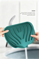 Support à Savon en Silicone Flexible Antidérapant avec Bec de Drainage pour Salle de Bain, Cuisine, Douche, Comptoir - Vente en Gros