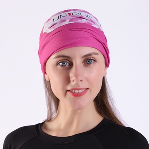 Eco syal kepala multifungsi, syal leher tabung kamuflase poliester tanpa kelim dengan logo kustom, syal Bandana ajaib - Product Image 4