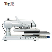 Presse à chaud à plat Topjlh Swing Away, machine de sublimation, impression personnalisée en gros, usines, entreprises de promotion, outils de transfert thermique
