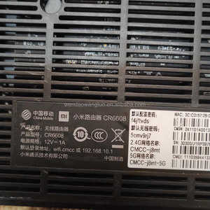 OPENWRT Anglais d'occasion <span class=keywords><strong>XiOMi</strong></span> CR6608 Wifi6 AX1800M Routeur sans fil openwrt firmware - Product Image 5