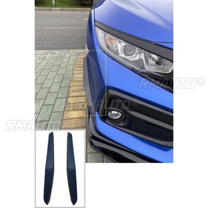 อุปกรณ์เสริมช่องระบายอากาศกันชนข้างรถยนต์ สำหรับ Honda Civic Si รุ่นที่ 10 hatchback ปี 2016-2021 ฝาครอบกันชนหลัง - Product Image 4