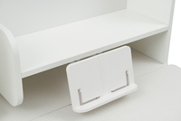 Table d'étude ergonomique pliable et écologique pour enfants, en bois, hauteur réglable, couleurs bleu et rose, pour la maison, le bureau, la chambre et le salon