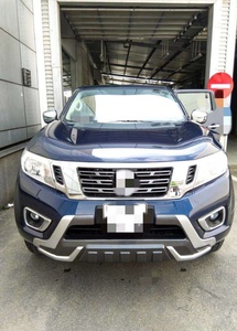 Barra protectora de parachoques delantero negro cromado de nuevo diseño para piezas de carrocería de automóvil Navara 2015 NP300 - Product Image 4