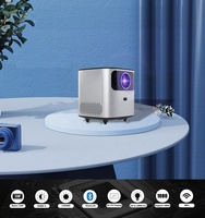 Projecteur intelligent 720P Home Pico Cube Mini projecteur vidéo de poche Android LED P19 DLP Portable 3D Beamer sans fil 4K