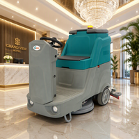 Mesin Cuci Lantai Elektrik Otomatis Kompak Tipe Ride-On Industri GS560 Baru