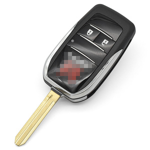 Cho I-SUZU <span class=keywords><strong>2</strong></span>-nút sửa đổi lật gấp từ xa Vỏ chìa khóa Trống Chìa Khóa Xe Trường hợp với toy43r lưỡi xe phím - Product Image 3