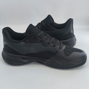 Zwarte Tennisschoenen Heren Originele Stijl Aanpasbare Kleuraccenten Van Hoge Kwaliteit Microfiber Ademend Voor Tennis En Reizen - Product Image 3