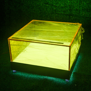 Factory Sale Custom Transparent Acrylic Countertop Displays Gift Display Case Clear Plastic