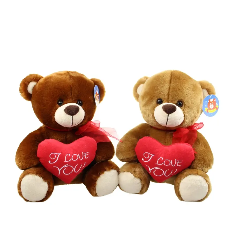 Cuddly wholesale stuffed teddy bear plush toy import animals
