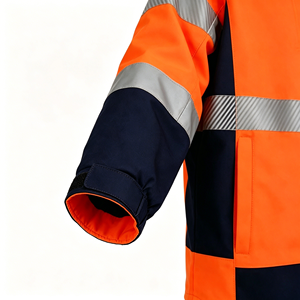 Factory Price Flame Resistant <b>Work</b> Jacket Safety Reflective Mechanics <b>Work</b> Clothes Workwear Jacket - Product Image 3