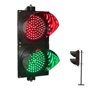Vente directe d'usine en gros de feux de signalisation routière LED 24V 5W rouge, jaune et vert de 200 mm - Product Image 6