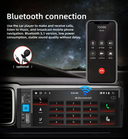 Lecteur multimédia Android 6.86 pouces 1Din autoradio écran tactile voiture stéréo bluetooth navigation caméra arrière voiture mp3 mp5 lecteur