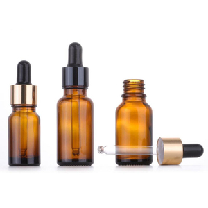 5ml <b>10ml</b> 30ml Glass Amber Essential Oils Set 30 ml Glass Dropper <b>Bottle</b> for Aroma With Child-proof Cap - Product Image 2