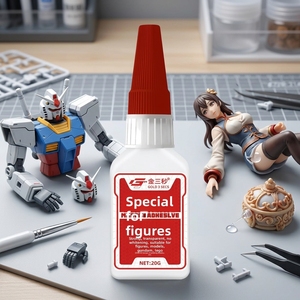 Colle transparente ultra résistante pour modèles Gundam, poupées <span class=keywords><strong>Barbie</strong></span> et jouets - Product Image 1