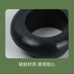 แหวนป้องกันสายไฟแบบปลดเร็วซิลิโคน Fernandes ขนาด 3x5 มม. ถึง 12x14 มม. แบบสวมเข้ารูปทรงกรวย - Product Image 2