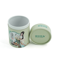 Boîtes en carton circulaires rondes personnalisées Emballage de boîte-cadeau en papier pour bijoux parfum fleur