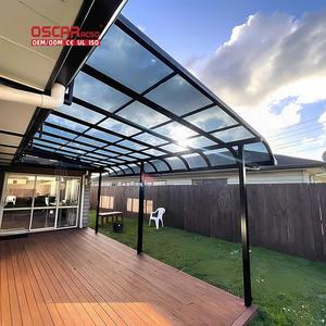 <span class=keywords><strong>Auvent</strong></span> <span class=keywords><strong>de</strong></span> <span class=keywords><strong>porte</strong></span> en aluminium imperméable et résistant au vent pour patio, jardin, <span class=keywords><strong>entrée</strong></span> - Product Image 3