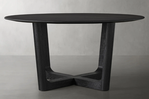 Personnaliser OEM ODM Mobilier d'intérieur de maison fabriqué à la main de luxe Table à manger ronde en bois base <span class=keywords><strong>Rennes</strong></span> - Product Image 6