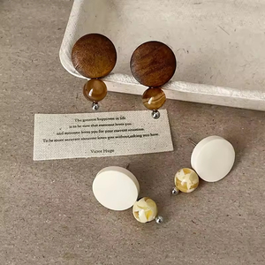 Joyería de Lujo al por Mayor: Pendientes y Colgantes de Acero Inoxidable de Alta Calidad con Piedras Naturales - Product Image 1