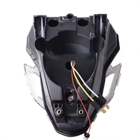 Phare LED YongJin avec faisceau haut/bas DRL avec yeux d'ange pour BMW F800R