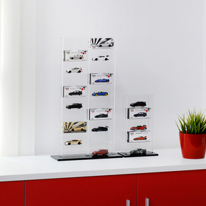 MINI GT <span class=keywords><strong>5</strong></span> 그리드 아크릴 핫 휠 박스 1:64 주차장 아크릴 미니 GT 디스플레이 케이스 - Product Image 3