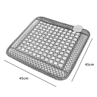 Coussin de massage chauffant électrique à photons Jiwan Lejia en Germanium et Tourmaline, personnalisable, pour le bien-être (vente en gros)