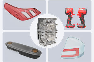 แม่พิมพ์ซิลิโคนสำหรับ PA PP PU ABS แม่พิมพ์ฉีดพลาสติกแบบกำหนดเองได้ความแม่นยำสูง - Product Image 6