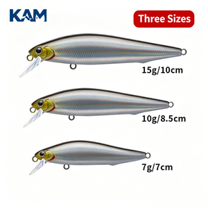 Señuelo de Pesca KAM de Largo Alcance, Tipo Mino, para Agua Dulce, Sistema de Pesca con Señuelo Artificial para Atrapar Carpas Plateadas - Product Image 2