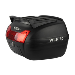 Motorcycle Scooter Top Box Tail Trunk Luggage Box, 40 Lt, Hard Case