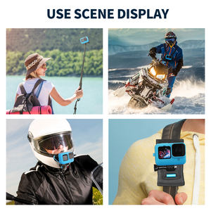 Offre Spéciale étui de protection en silicone de bonne qualité bon marché pour <span class=keywords><strong>Go</strong></span> <span class=keywords><strong>Pro</strong></span> <span class=keywords><strong>Hero</strong></span> 9/10/11 noir - Product Image 6