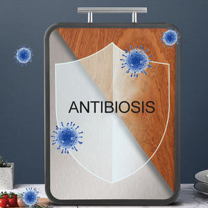 Personalizar comida carne en blanco carnicero bloque doble cara Acacia tablas de cortar de madera utensilios de cocina tabla de cortar de titanio puro - Product Image 4