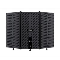 Support de microphone professionnel en métal cardioïde à condensateur, réglable en hauteur, avec écran de protection, personnalisable, filaire, pour la vente en gros