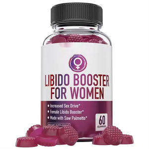 Biocaro OEM gomitas de libido femeninas de etiqueta privada para hombres y mujeres con saw palmetto promueve el equilibrio hormonal - Product Image 1