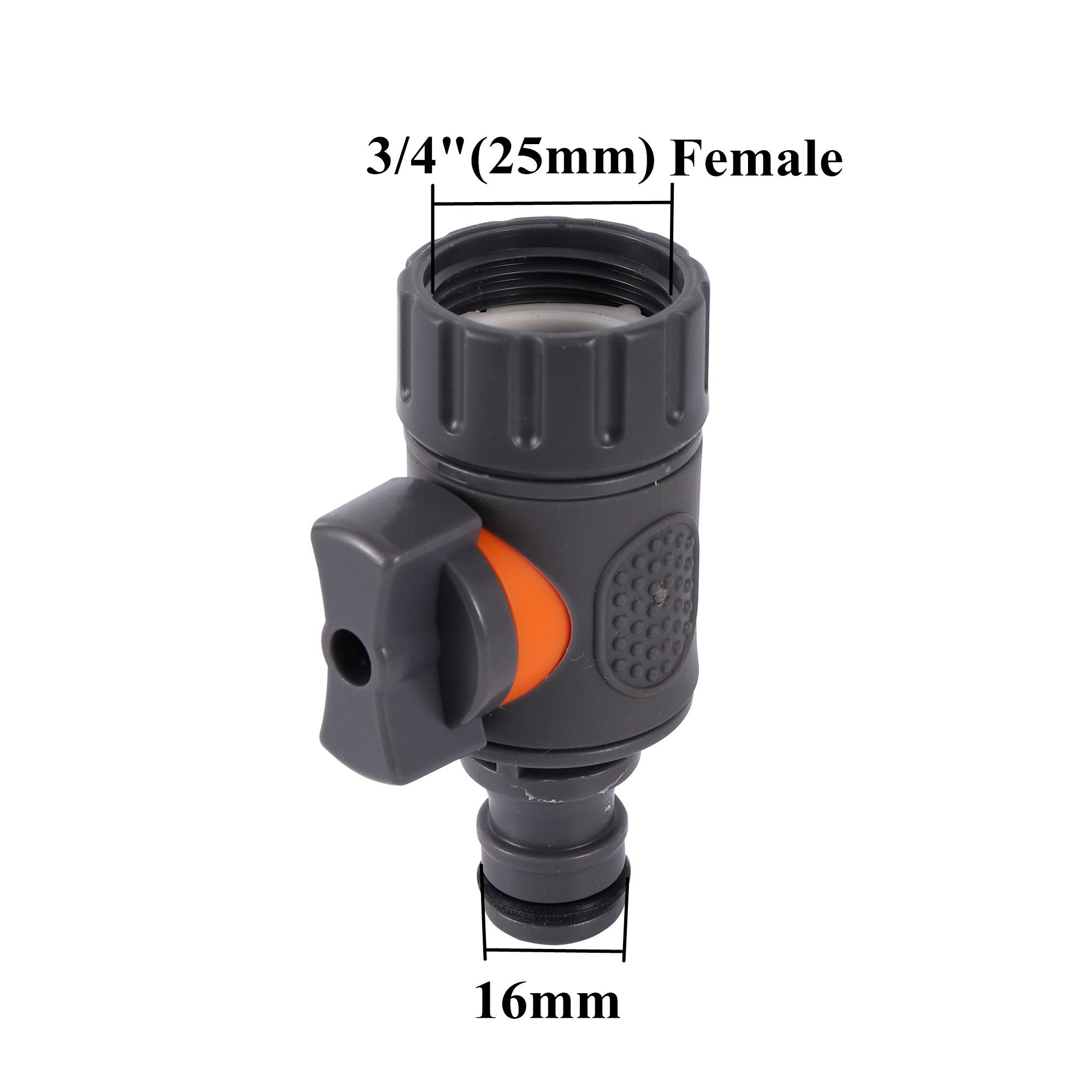 Raccord rapide à filetage femelle 3/4" pour valve