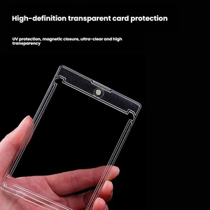 Support de Cartes Magnétique en Acrylique pour Jeux, Boîtier de Présentation Magnétique pour Cartes, Étui de Rangement pour Cartes - Product Image 5