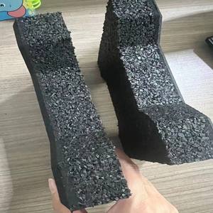 بلاط أرضيات مرآب من العشب الاصطناعي ، أرضيات مطاطية متشابكة ، بلاط مطاطي خارجي ، أرضيات عظم الكلب ، أرضيات رصف - Product Image 2