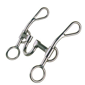Bocados para Caballos de Acero Inoxidable Estilo Clásico para Prácticas de Exhibición, Herramienta de Montar Resistente y Suave, Manejo Fluido, Alta Calidad TALLIANS - Product Image 5