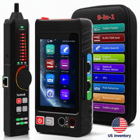 Testeur de câble réseau Rsrteng LT-600 Series, testeur de câble Ethernet UTP, traceur de câble, écran tactile IPS 4 pouces, POE RJ45 TDR, expédition US