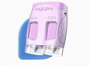 2-In-1 Kính Hiển Vi Kính Thiên Văn Máy Ảnh Với 2 "IPS Màn Hình 1000X Zoom Kỹ Thuật Số 1080P <span class=keywords><strong>Video</strong></span> Khoa Học Học Kit Cho Trẻ Em - Product Image 6