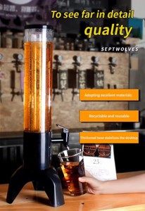 Led mạ nhựa cấp thực phẩm Margarita uống Dispenser 1.5/3L/100oz bia Tháp băng ống nước trái cây Dispenser cho Đảng - Product Image 4