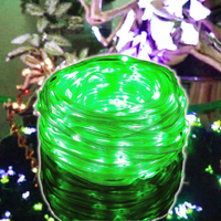 Guirlande Lumineuse Extérieure Scintillante pour Fêtes et Jardins, Étanche IP65, 10M, Blanc Chaud Dimmable, Alimentée par Batterie Rechargeable, pour Noël