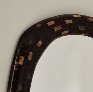 Miroir mural rond moderne design, écologique, élégant, pièce maîtresse pour les salons/salles à manger et décoration de mariage à bas prix - Product Image 4