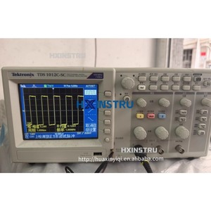 Tektronix TDS1012C-SC 100M H d'occasion - Product Image 4