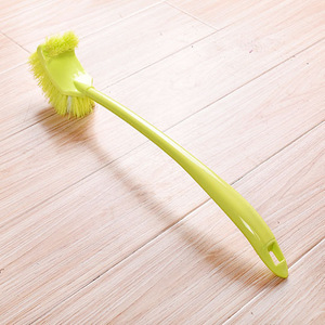 Toilet <b>Brush</b> With Soft Bristles <b>Long</b> <b>Handle</b> Blue For Bathroom Cleaning - Product Image 3